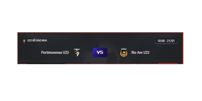 Trực tiếp Portimonense U23 vs Rio Ave U23 18:00, ngày 21/01/2025