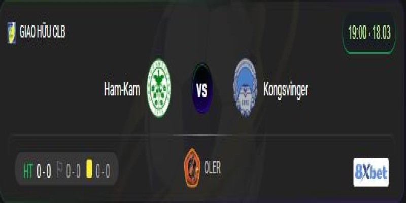 Xem trực tiếp Ham-Kam vs Kongsvinger vào lúc 19:00, ngày 18/03/2025